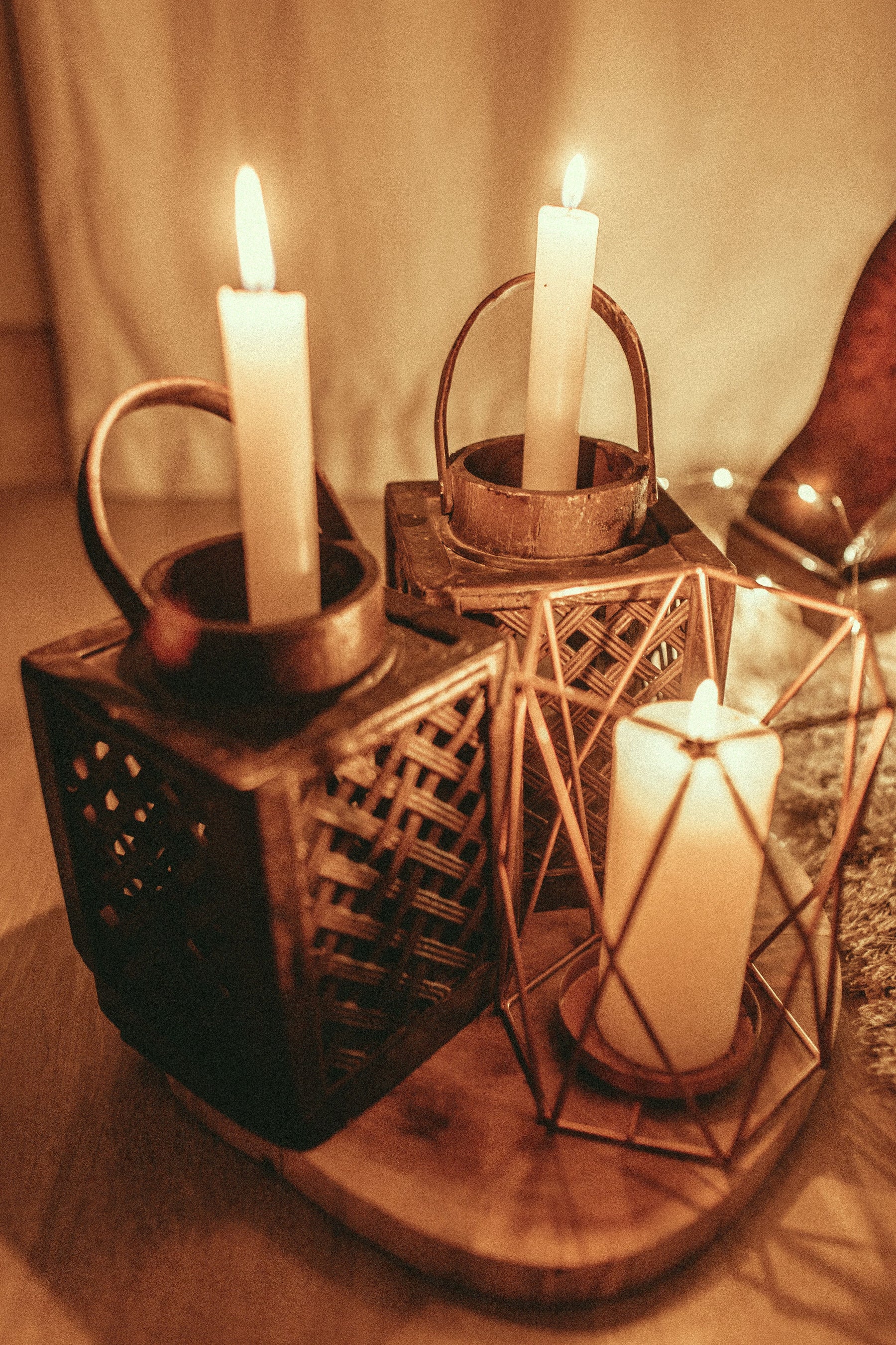 Bougies et parfum